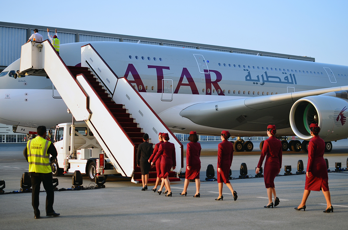 Qatar Airways A830 COVER